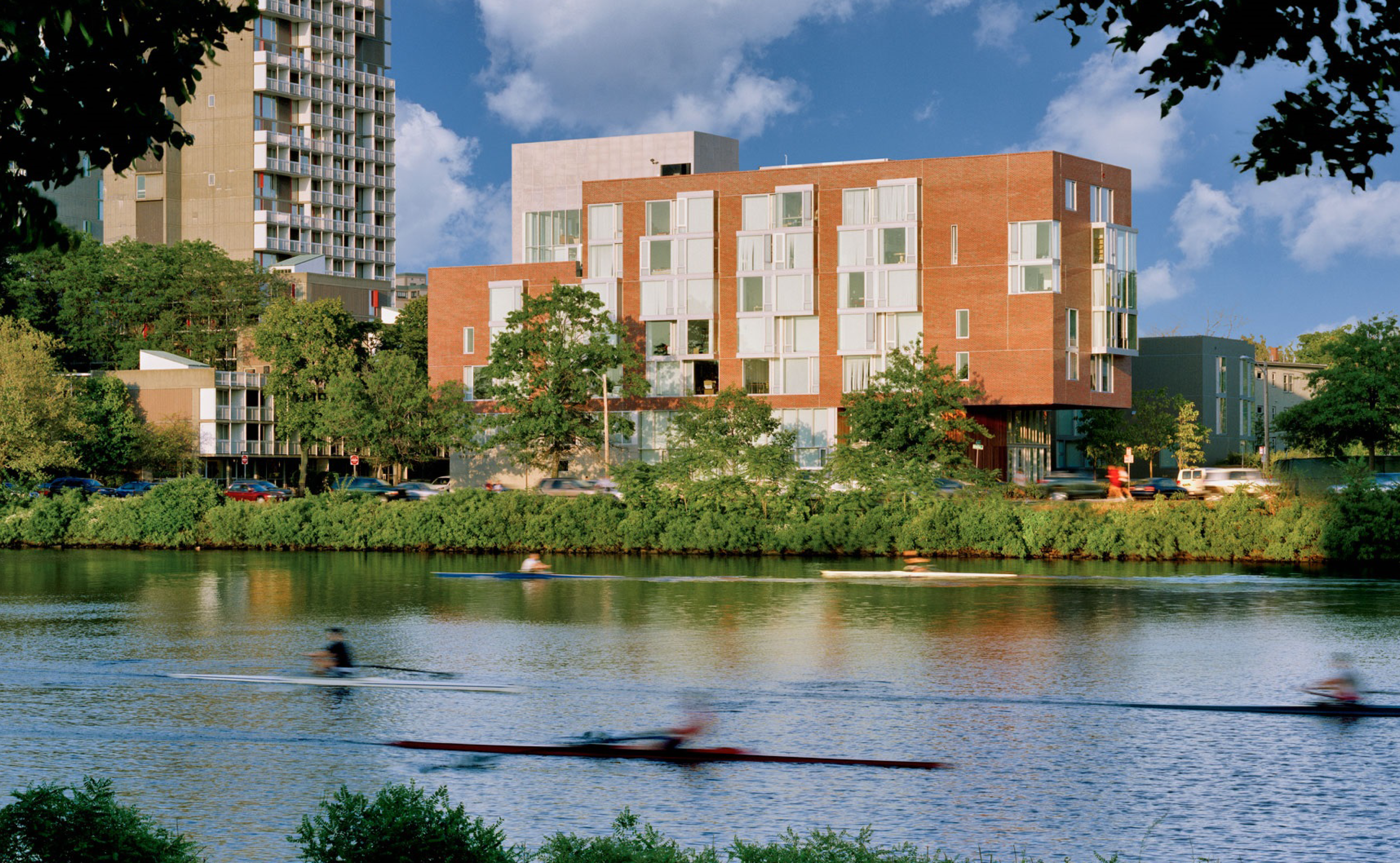 David Kurtis image with river Banner.png A view of HUH property 10 Akron from across the river