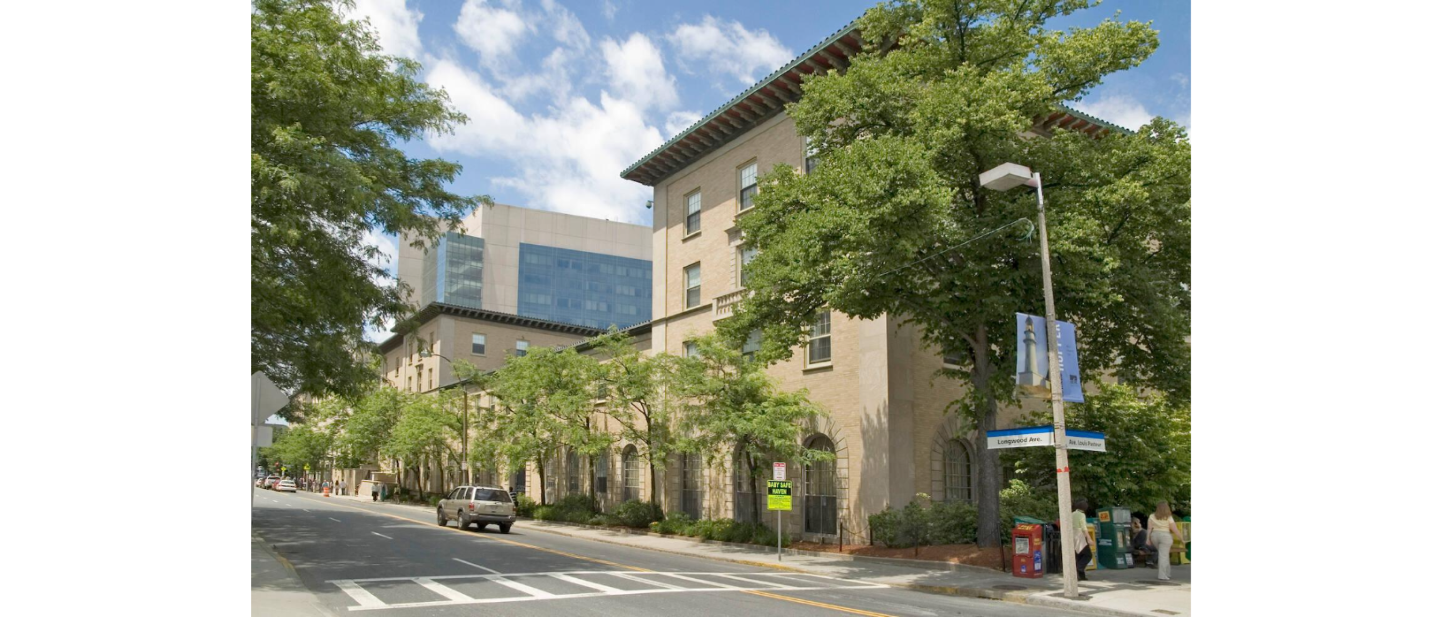 The side of Vanderbilt Hall, facing the street