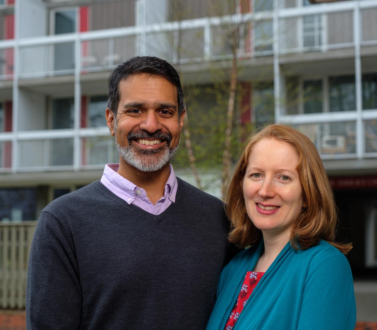 Professor Vinny Manoharan & Michelle Carter